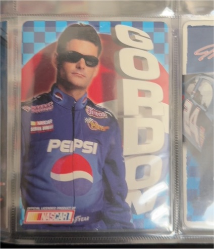 1999 Pepsi Racing Inaugural Season Jeff Gordon — front