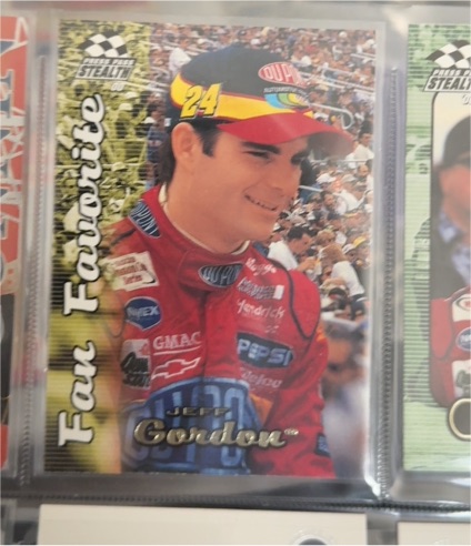 2000 Press Pass Stealth Fan Favorite Jeff Gordon — front