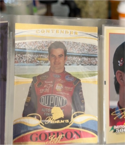 2002 Press Pass Premium #8 Jeff Gordon Contender — front