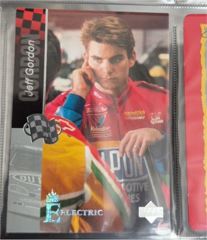 1995 Upper Deck #202 Jeff Gordon — front