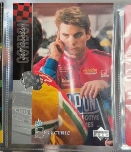 1995 Upper Deck #202 Jeff Gordon — front