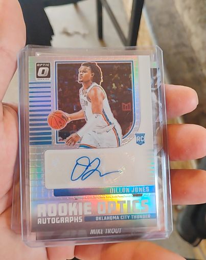 2024-25 Donruss Optic #SS-JGT Dillon Jones Rookie Autograph — front