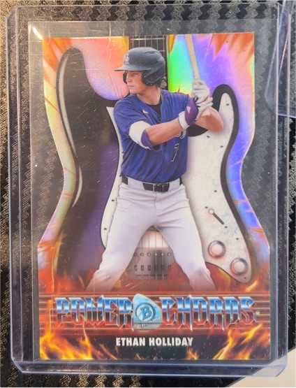 2026 Bowman Power Chords #PC-20 Ethan Holliday — front
