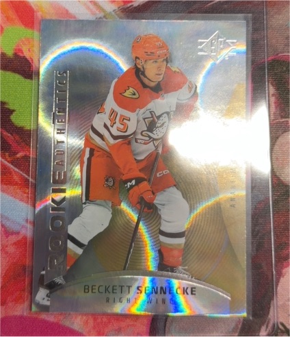 2025-26 Upper Deck SP Rookie Authentics #108 Beckett Sennecke — front