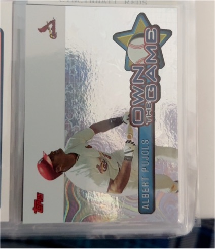 2004 Topps Own the Game #OG4 Albert Pujols — front