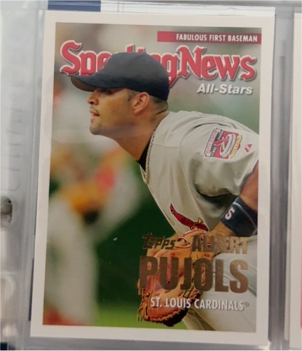 2005 Topps Updates & Highlights #UH157 Albert Pujols — front