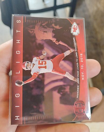 2025 Panini Icon Collection Highlights #IC-7 Patrick Mahomes II — front