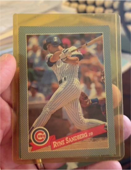 1993 Continental Baking Hostess Baseballs #2 Ryne Sandberg — front