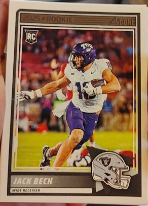 2025 Panini Score #63 Jack Bech — front