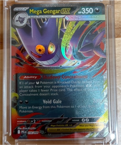 2015 Pokémon XY Phantom Forces #056 Mega Gengar EX — front