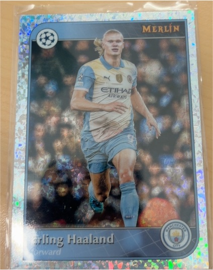 2024-25 Topps Merlin UEFA #73 Erling Haaland — front