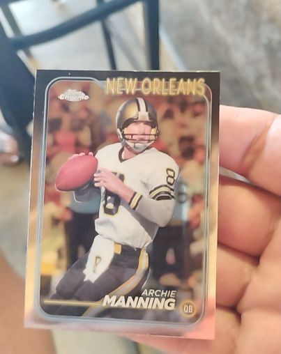 2024 Topps Chrome #135 Archie Manning — front