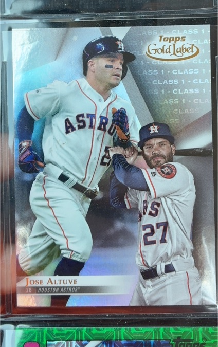 2018 Topps Gold Label #4 Jose Altuve — front