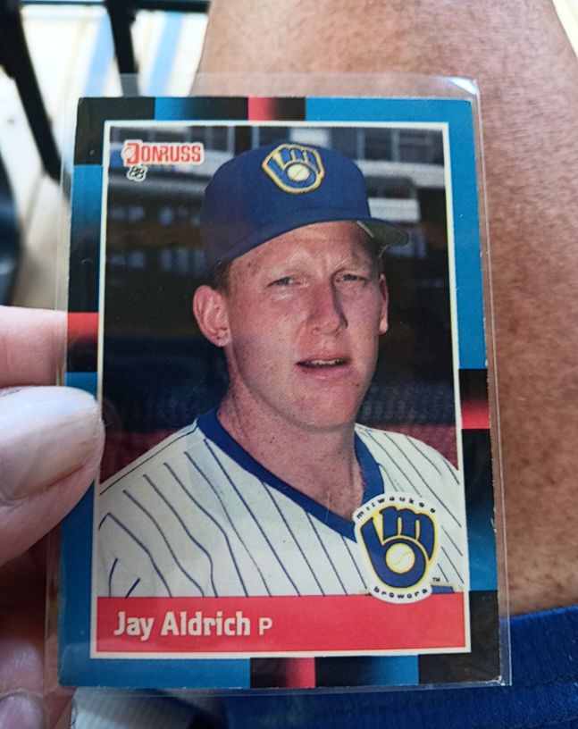 1988 Donruss #460 Jay Aldrich — front