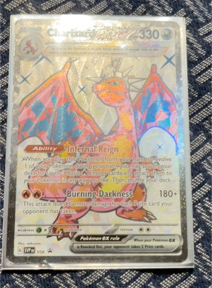 2023 Pokémon SV Scarlet & Violet Promo #056 Charizard ex — front