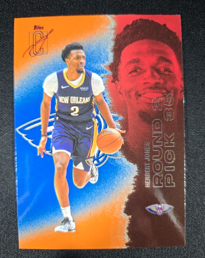 2025-26 Topps Signature Class #38 Herbert Jones — front