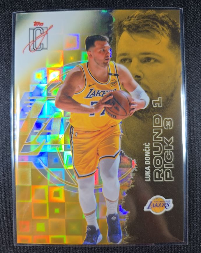 2025-26 Topps Signature Class #83 Luka Dončić — front