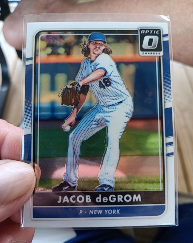 2016 Donruss Optic #118 Jacob deGrom — front