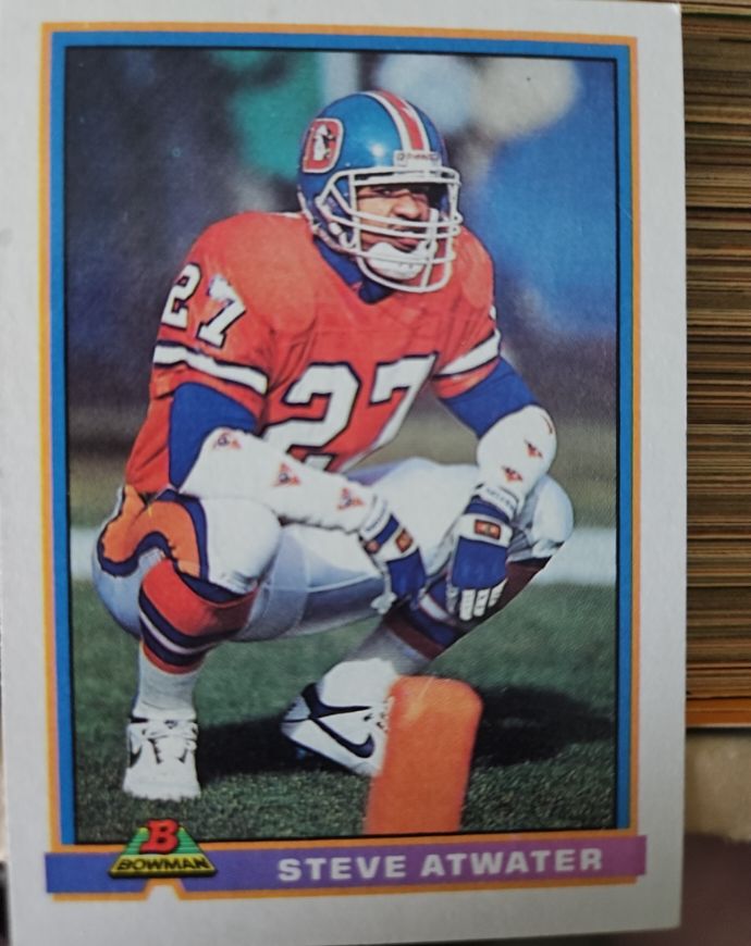 1991 Bowman #125 Steve Atwater — front