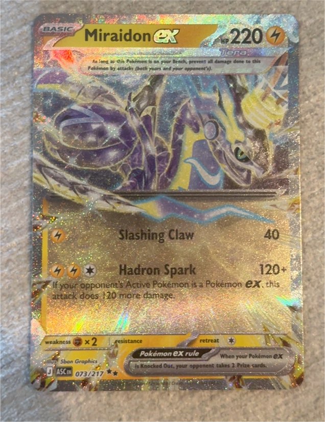 Miraidon ex 073/217 Ascended Heroes — front