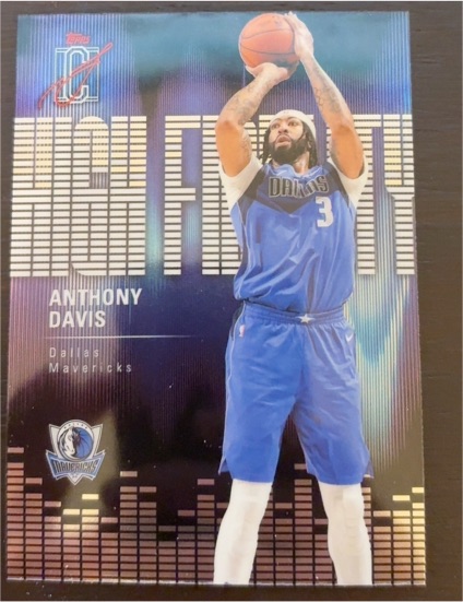 2026 Topps Signature Class High Fidelity #HF-20 Anthony Davis — front