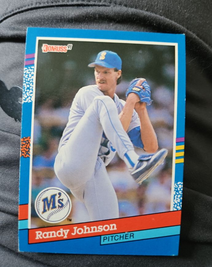 1991 Donruss #134 Randy Johnson — front