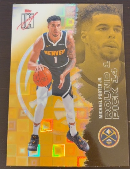 2026 Topps Signature Class #81 Michael Porter Jr. — front