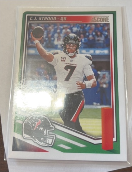 2025 Panini Score #97 C.J. Stroud — front