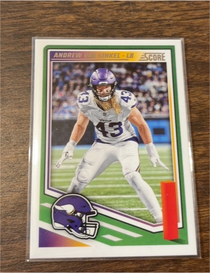 2025 Panini Score #152 Andrew Van Ginkel — front