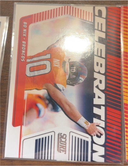 2025 Panini Score Celebration #C-BNI Bo Nix — front