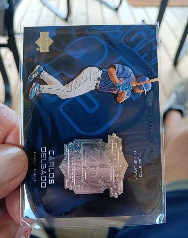 2004 Upper Deck Twenty-Five Salute #S-9 Carlos Delgado — front
