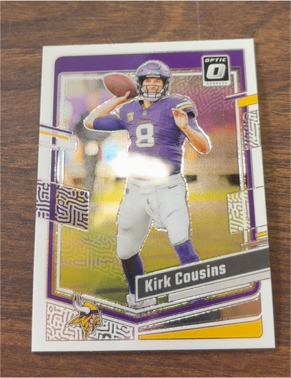 2023 Panini Donruss Optic #126 Kirk Cousins — front