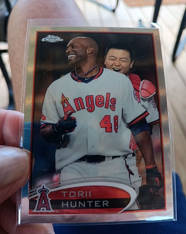 2012 Topps Chrome #51 Torii Hunter — front