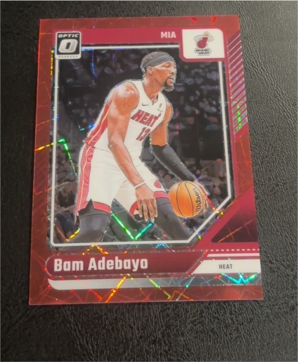2024-25 Panini Donruss Optic #212 Bam Adebayo — front