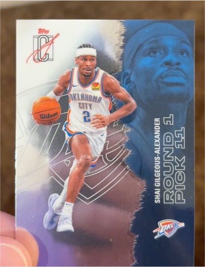 2026 Topps #54 Shai Gilgeous-Alexander — front