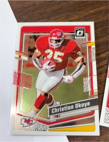 2023 Panini Donruss Optic #89 Christian Okoye — front