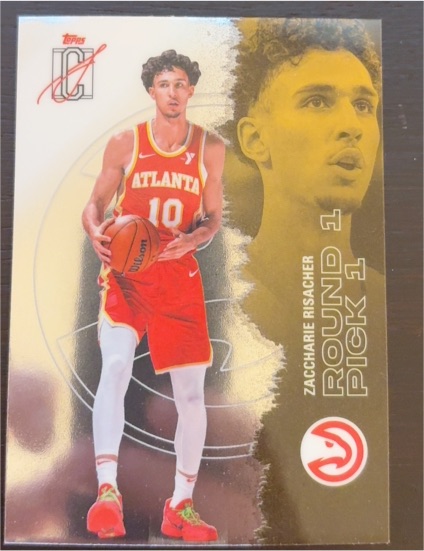 2024 Topps Signature Class #61 Zaccharie Risacher — front