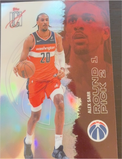 2025-26 Topps Signature Class #66 Alex Sarr — front