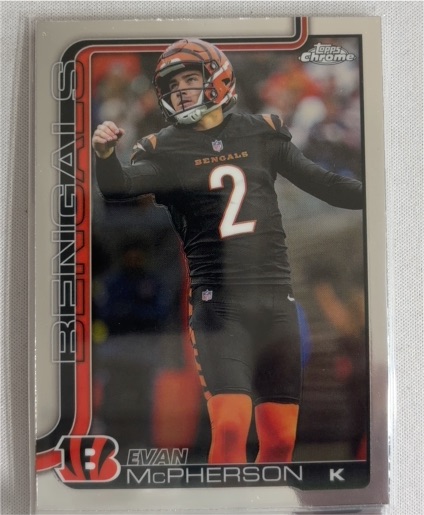 2025 Topps Chrome #64 Evan McPherson — front