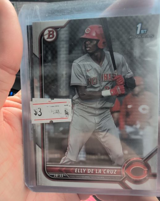 2022 Bowman #BP-50 Elly De La Cruz — front