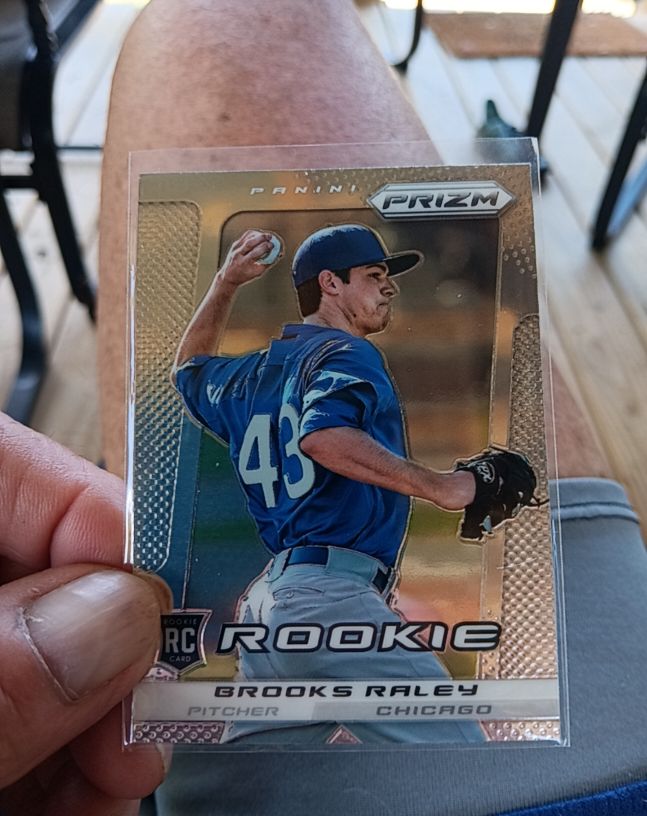 2013 Panini Prizm #261 Brooks Raley — front