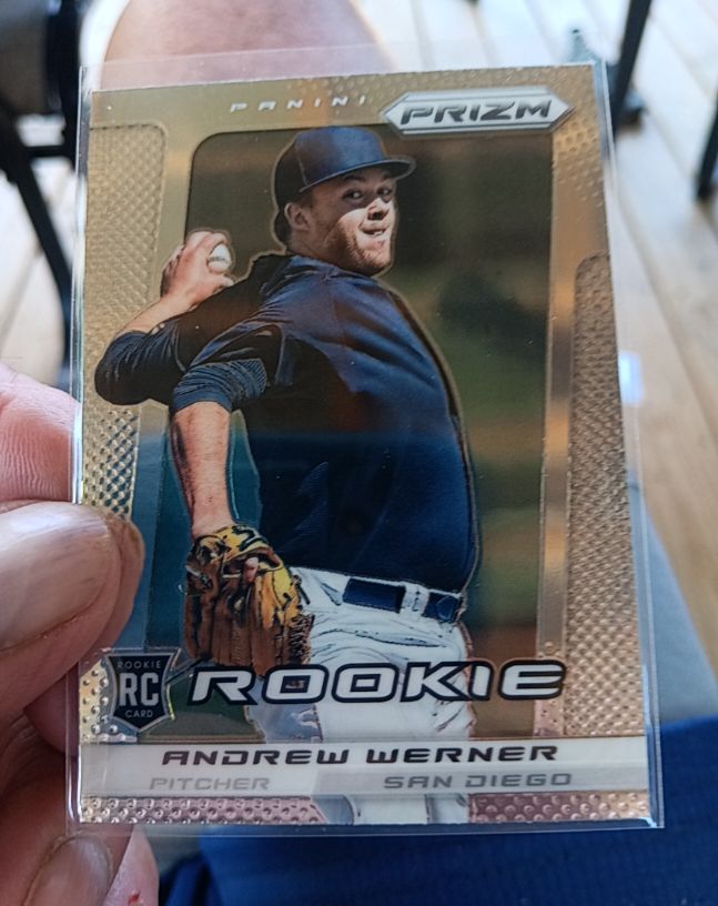 2013 Panini Prizm #230 Andrew Werner Rookie — front