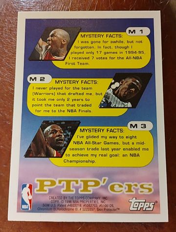 1993 Topps Beam Team #M3 Scottie Pippen — front