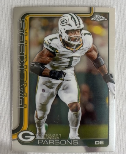 2025 Topps Chrome #77 Micah Parsons — front