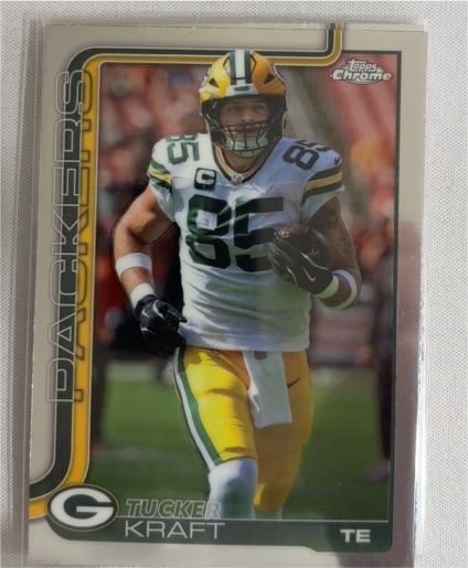 2025 Topps Chrome #108 Tucker Kraft — front