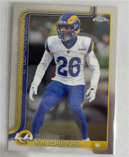2025 Topps Chrome #174 Kamren Kinchens — front
