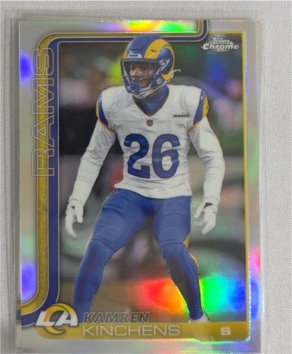2025 Topps Chrome #174 Kamren Kinchens — front