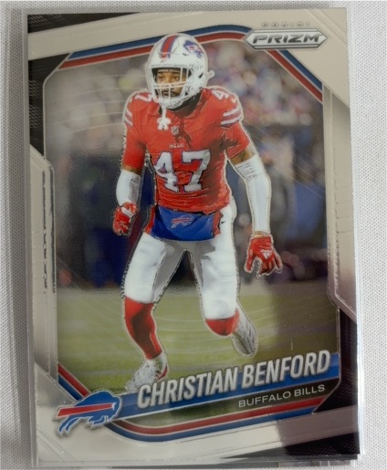 2025 Panini Prizm #262 Christian Benford — front