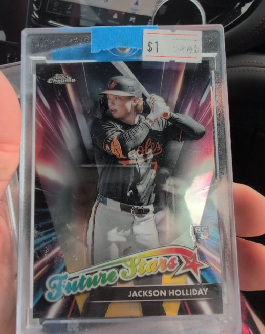 2024 Topps Chrome Update Future Stars #FSU-15 Jackson Holliday — front