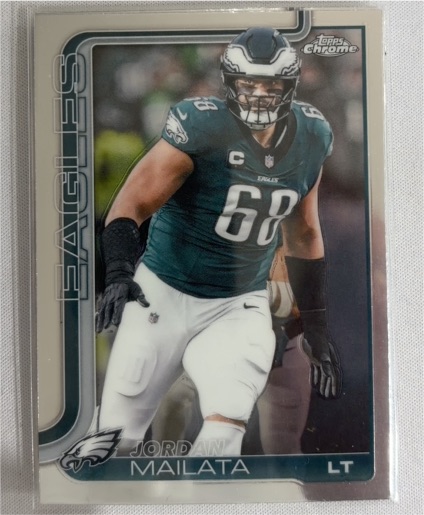 2025 Topps Chrome #245 Jordan Mailata — front